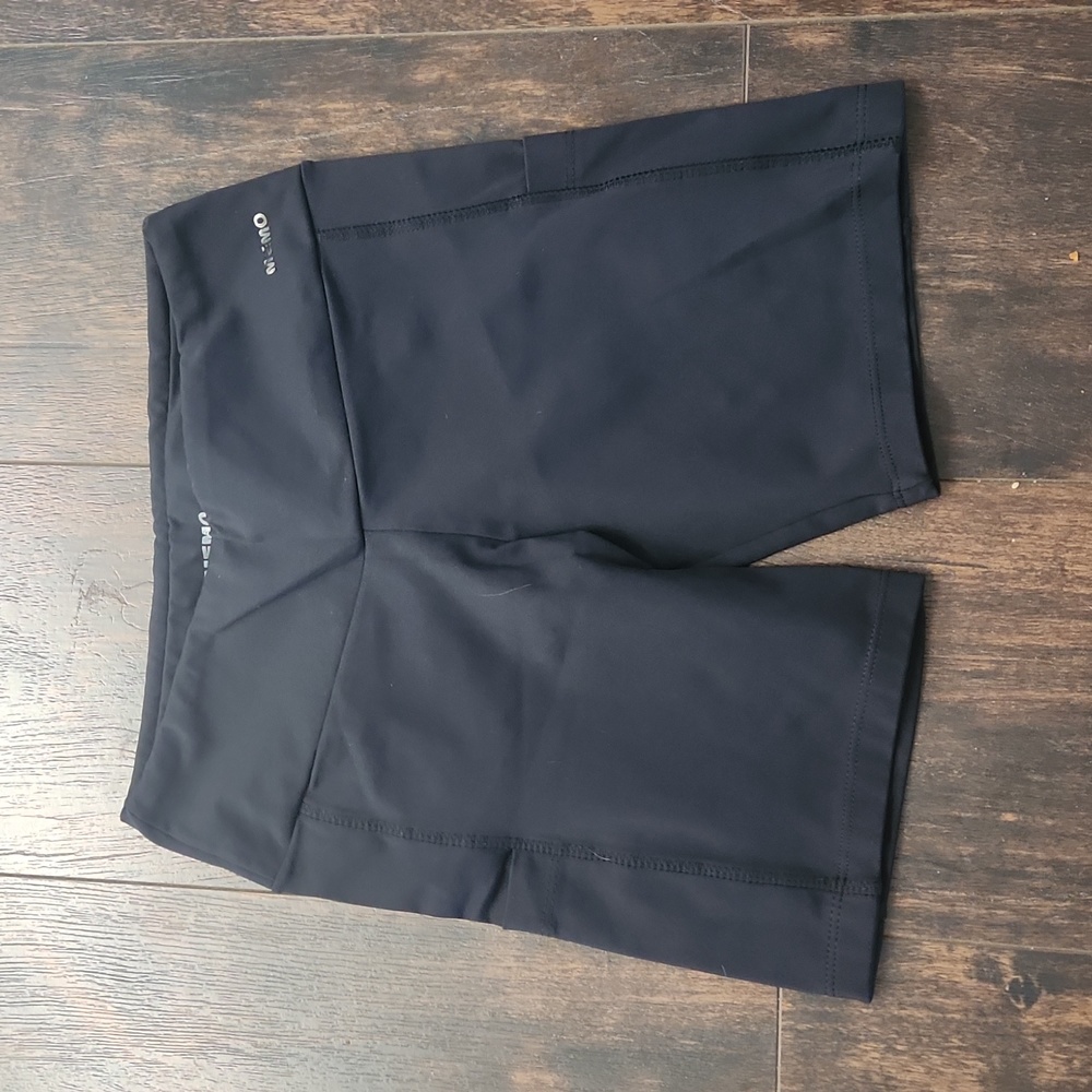 MEMO black 80s style biker shorts with pockets size P fits womens/jrs xs